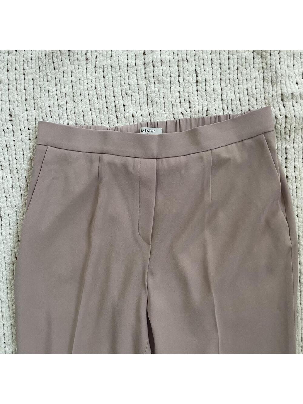 Aritzia Babaton Women's Pink Conan Pant - Size 12 - Picture 3 of 5